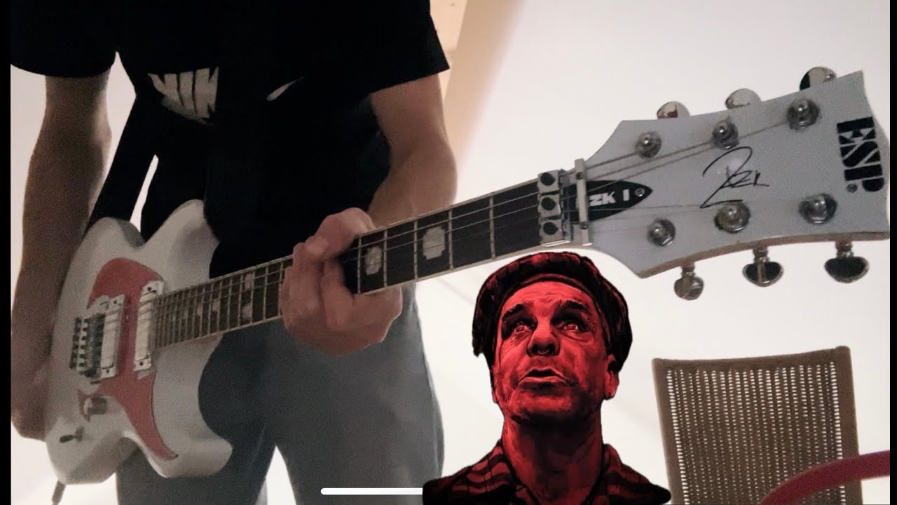 Deutschland - Rammstein Cover (ESP RZK-1 Olympic White)