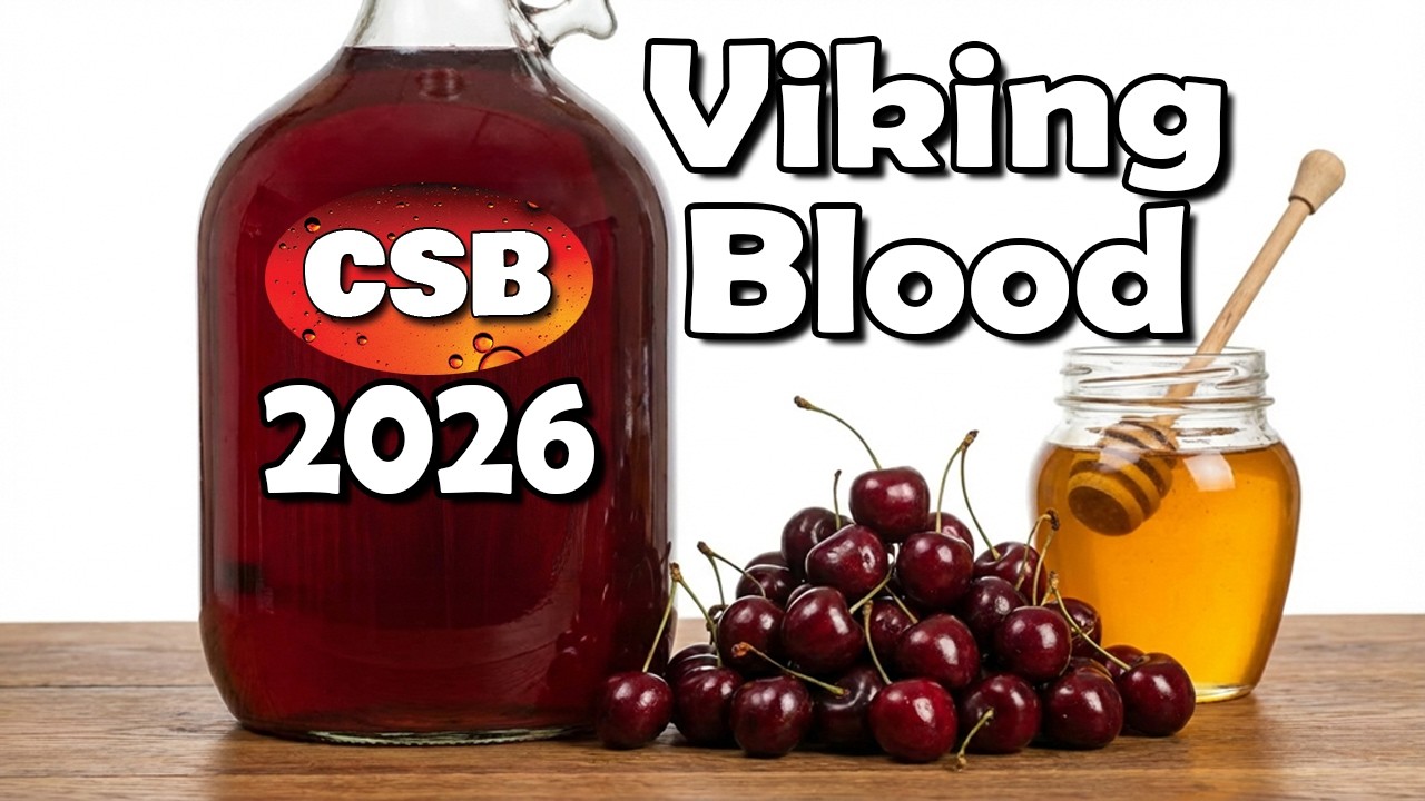 The Best Cherry Mead We&rsquo;ve Ever Made? Viking Blood 2026