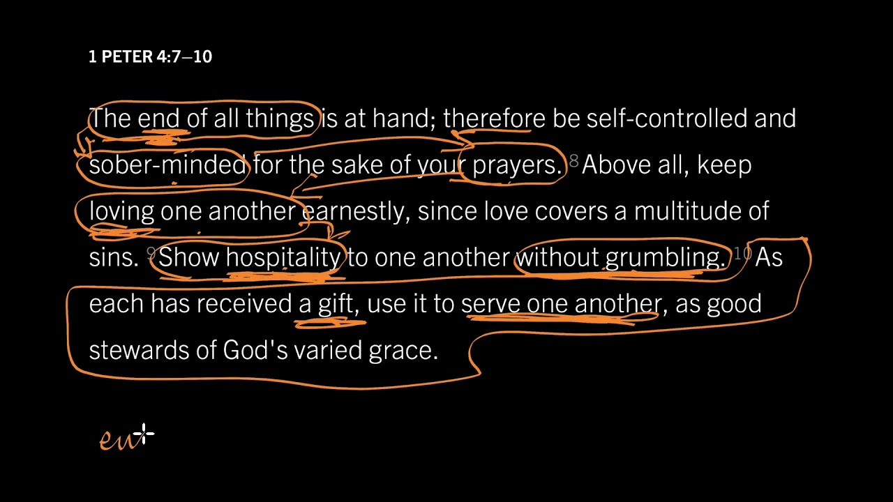 Your Gifts Are Meant for Others: 1 Peter 4:10, Part 1
