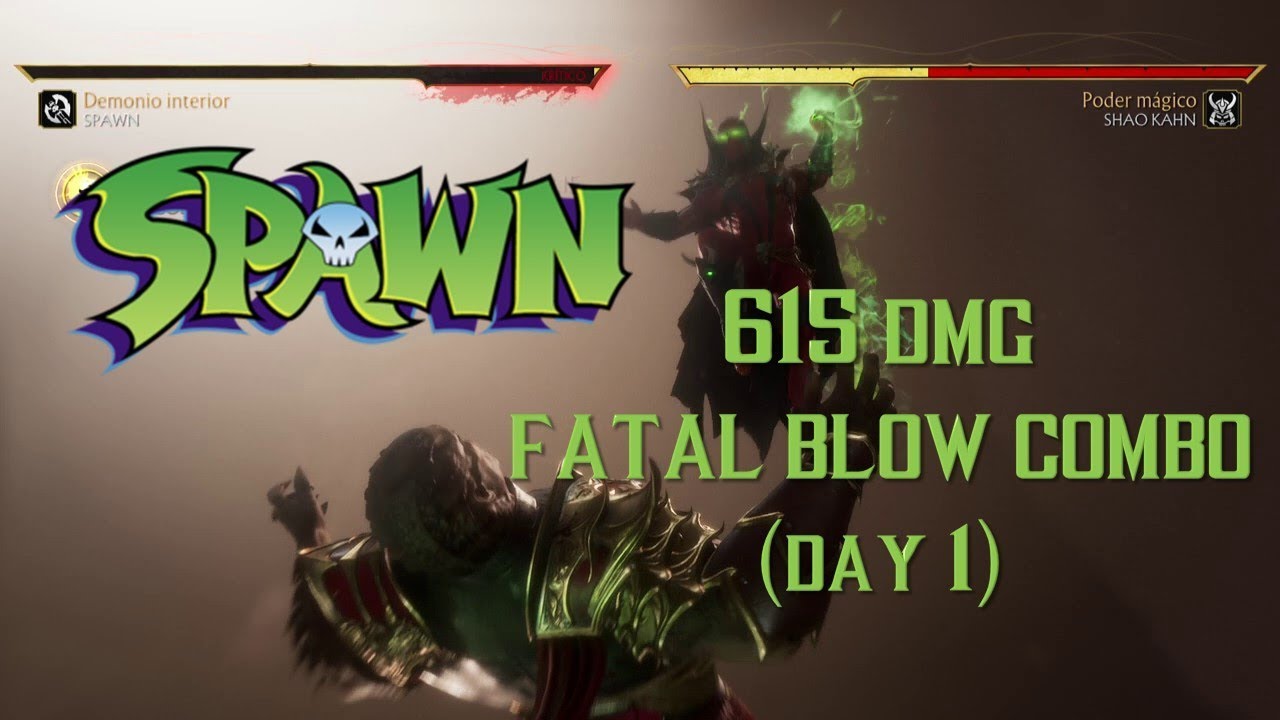 MK11 / Spawn 615 DMG Fatal Blow Swag Combo (By GG/T7G/ETC Mcfly)