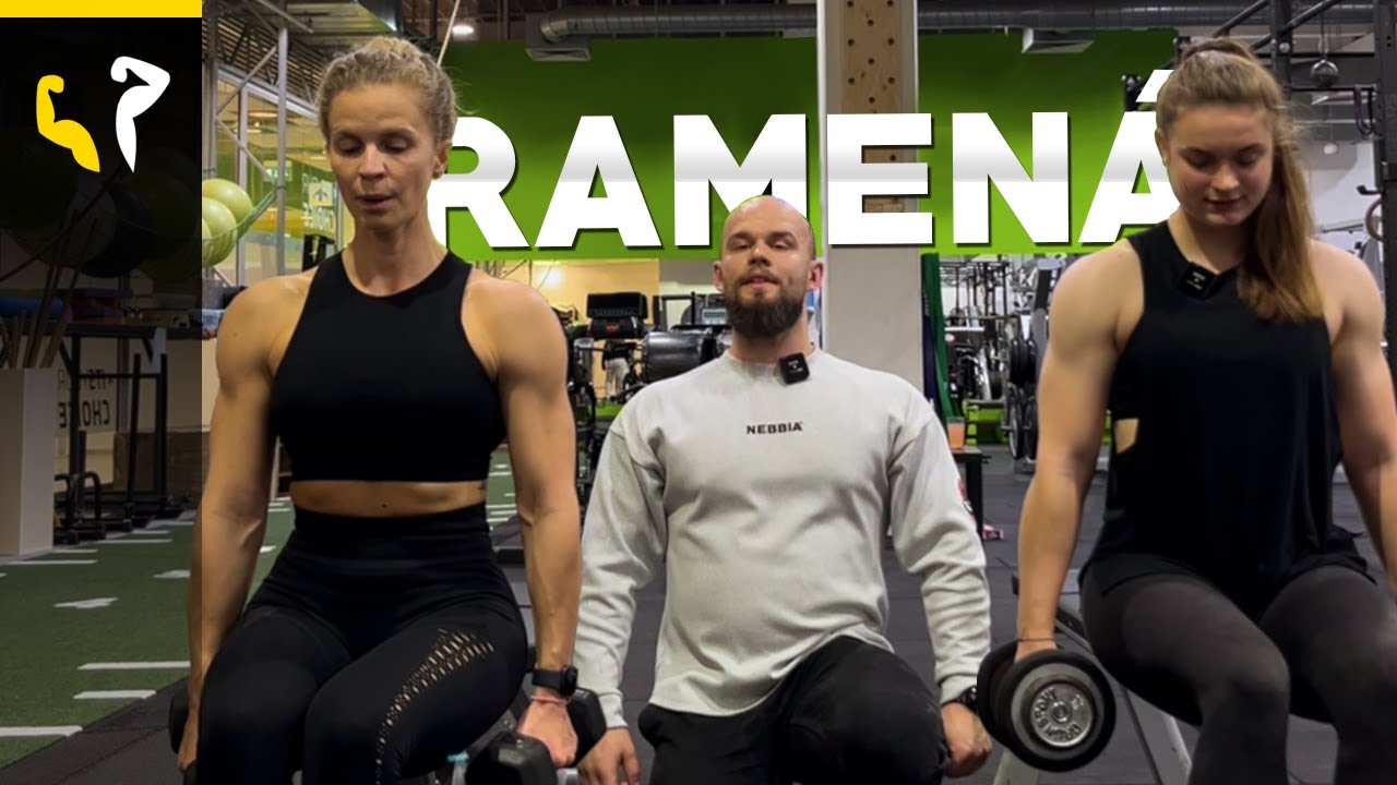 Tréning na RUKY pre ŽENY (ramená, biceps, triceps)