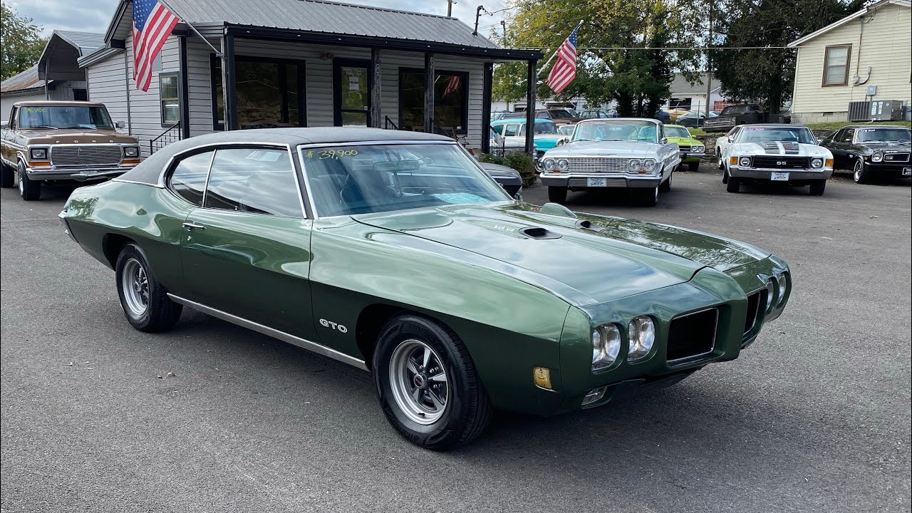 Тест-драйв Pontiac GTO 1970 года. ПРОДАНО за 39 900 долларов. Maple Motors #1347.