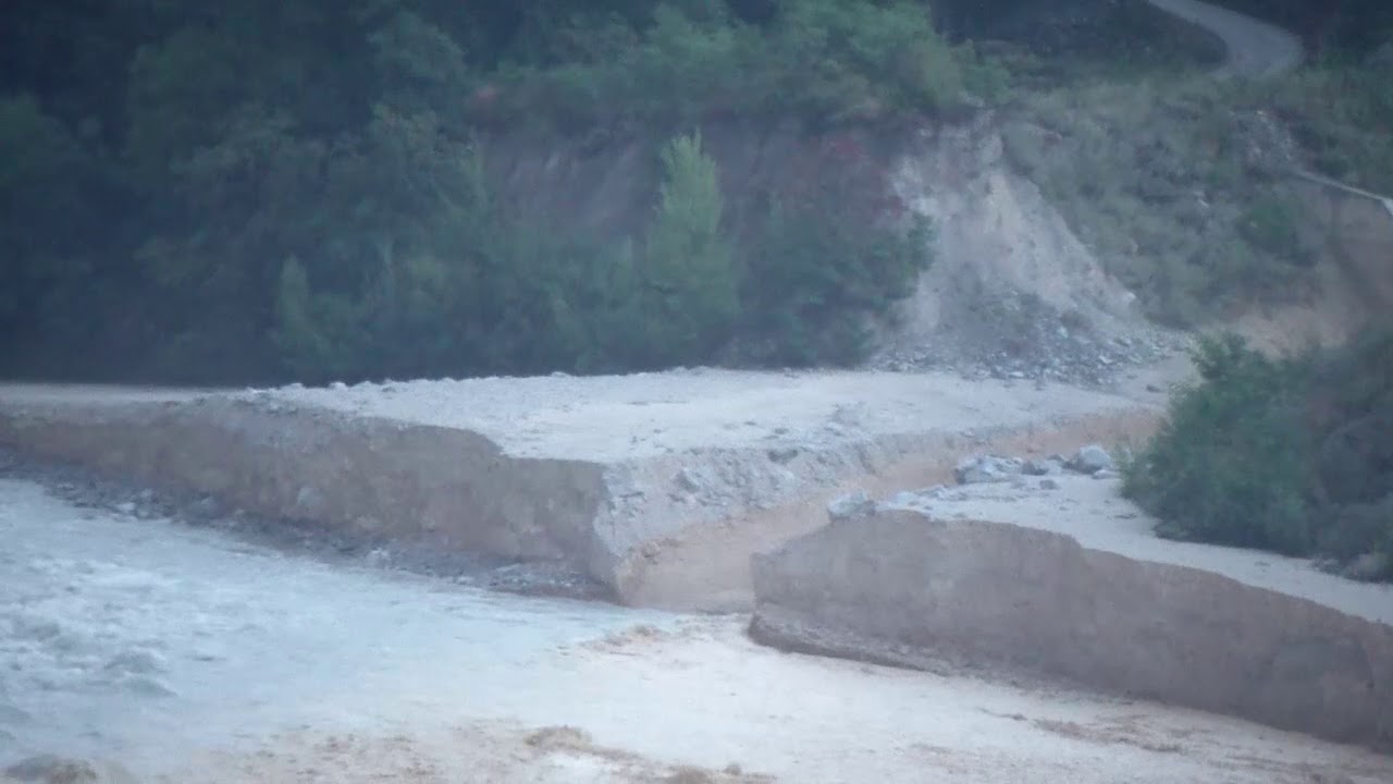 Illgraben 08.08.2018 - Lave torrentielle - Murgang - Debris flow