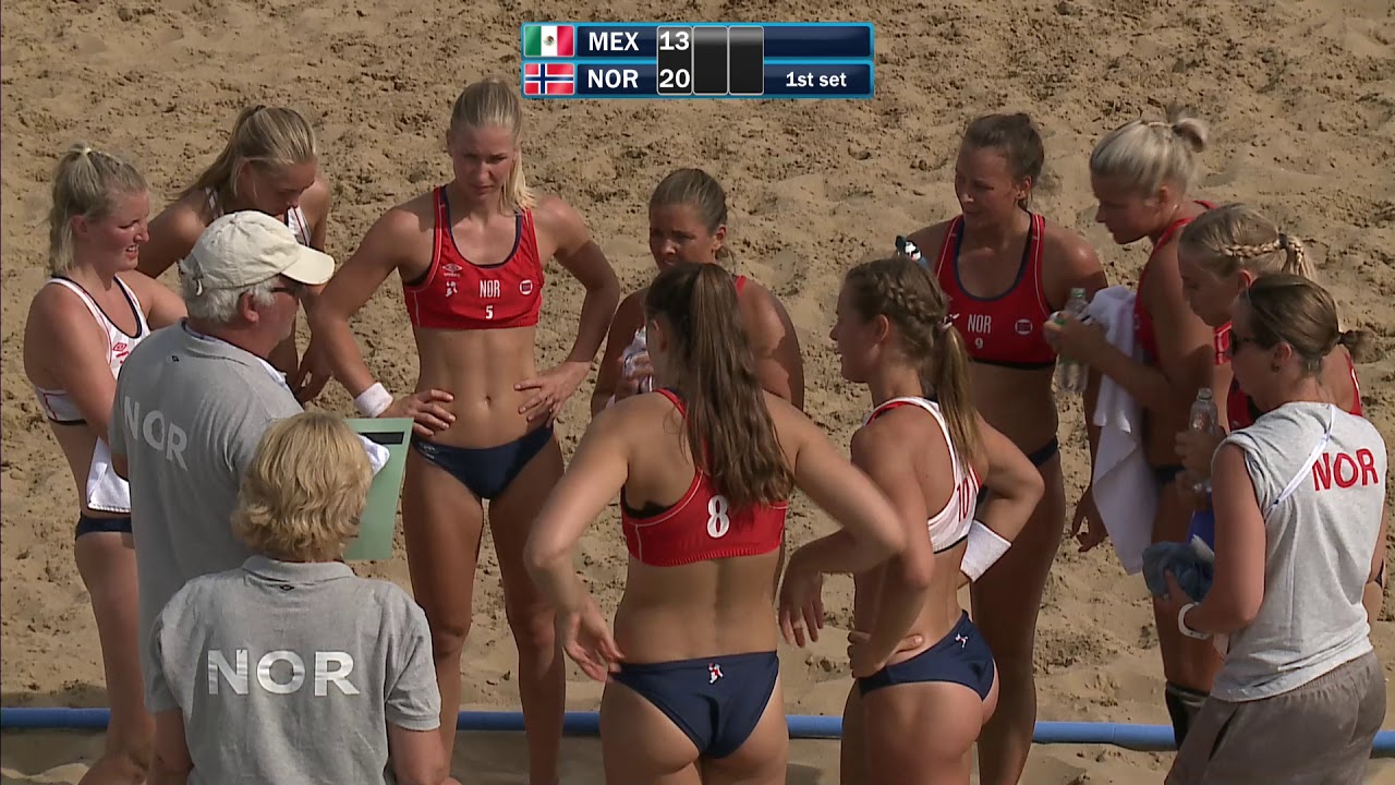 Mexico vs Norway | Preliminary Round | 2018 IHF Women's Beach Handball World Championship