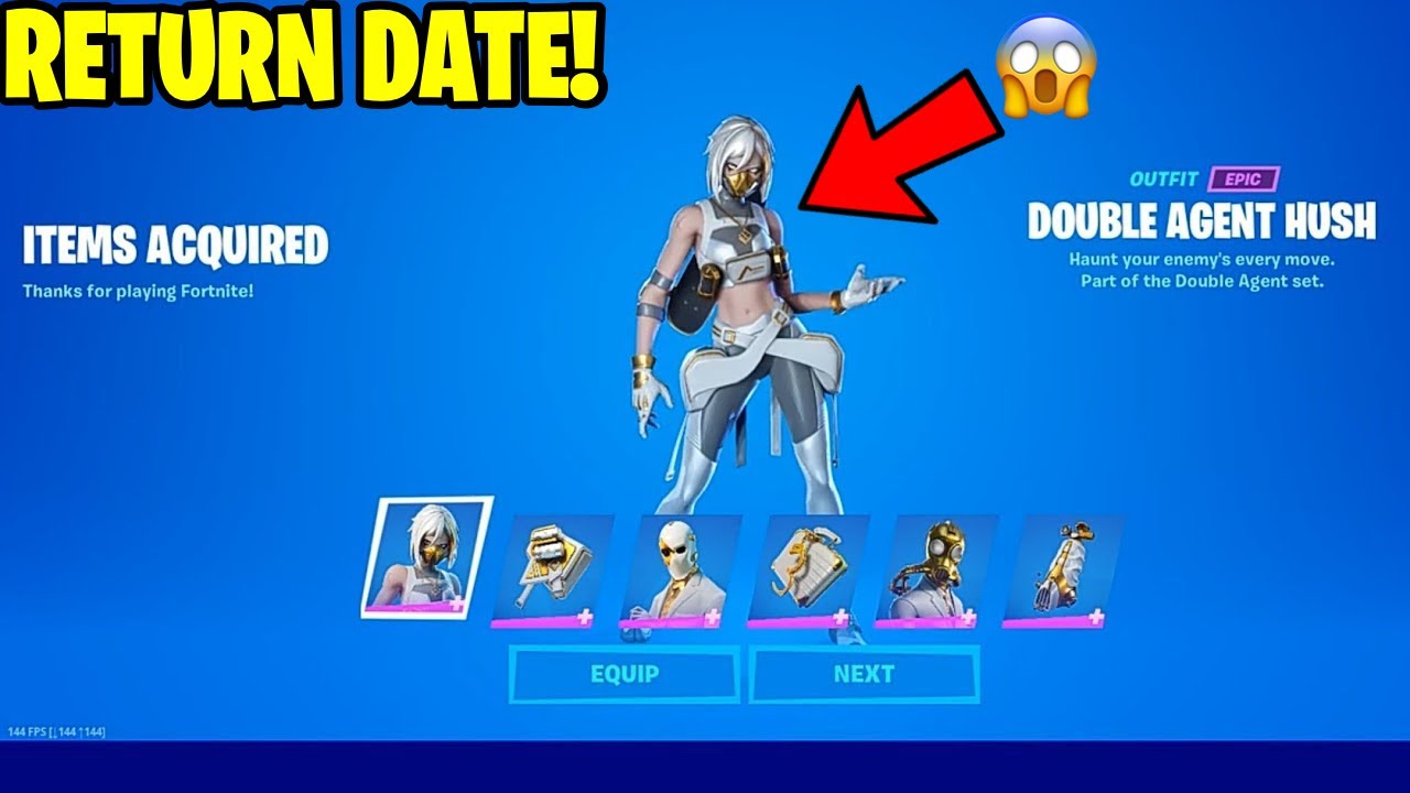 Double Agent Pack Return Release Date In Fortnite Item Shop! (Double Agent Bundle Coming Back)