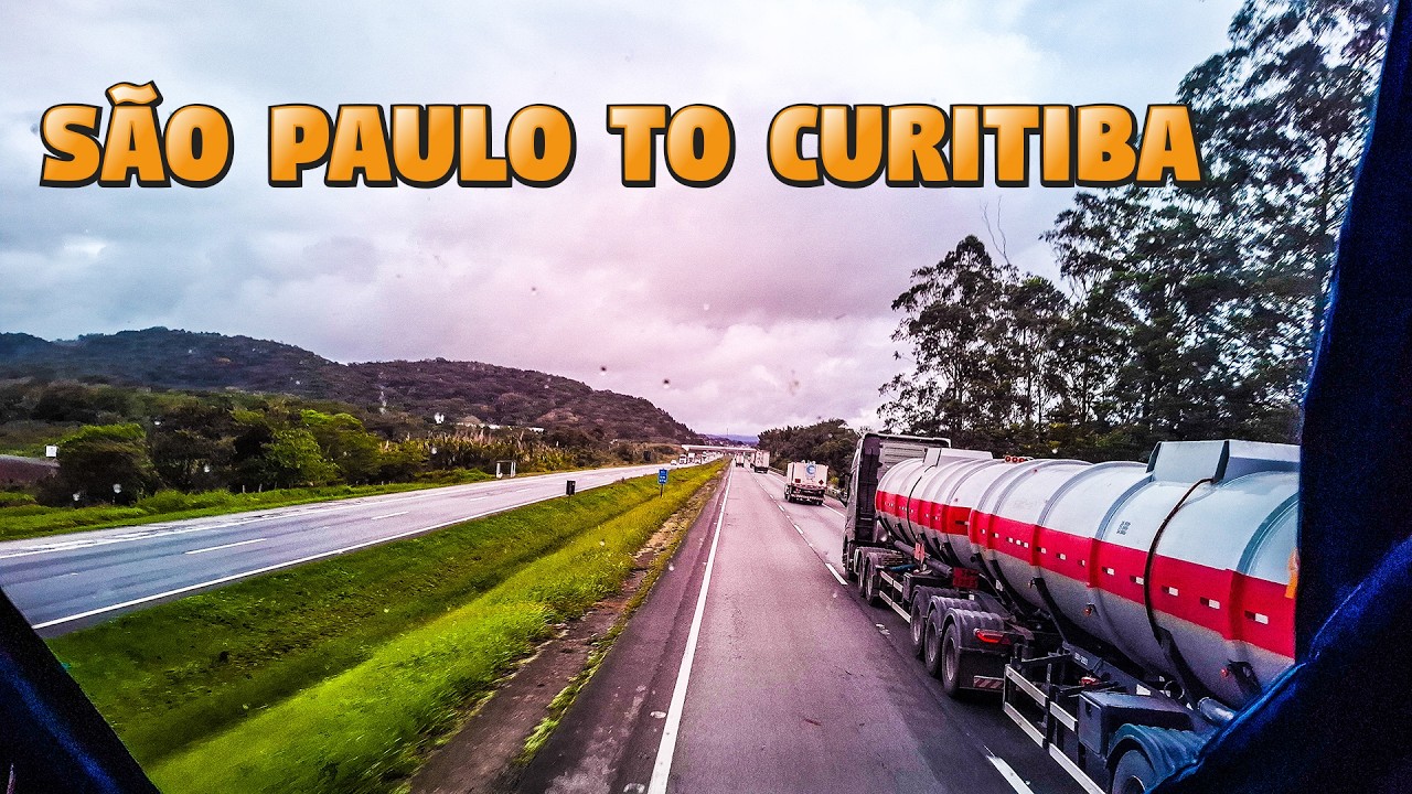 SAO PAULO to CURITIBA by Bus 🇧🇷 | Full 6-Hour Trip Experience [4K]