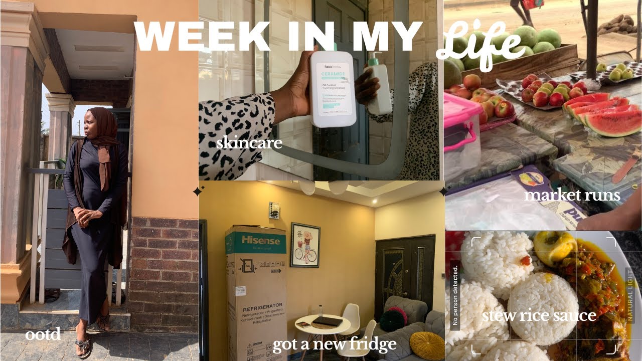Week in my Life as a SAHM | Life as an introvert mom Living in Nigeria| Grocery shopping|Homemaking