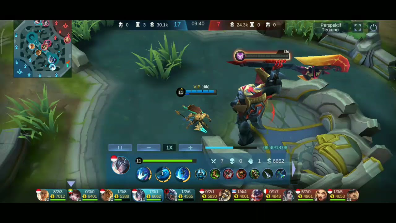 ALPHA VS MASHA EXP LANE