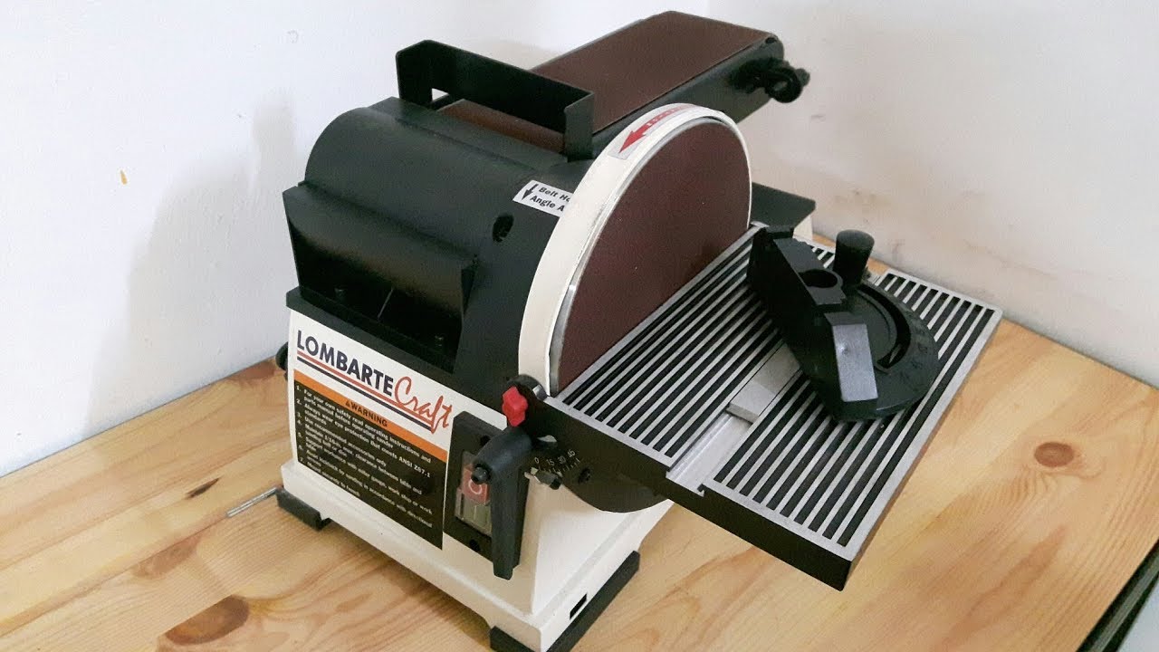 Lombarte BDX 48 Lijadora combinada de banda y disco