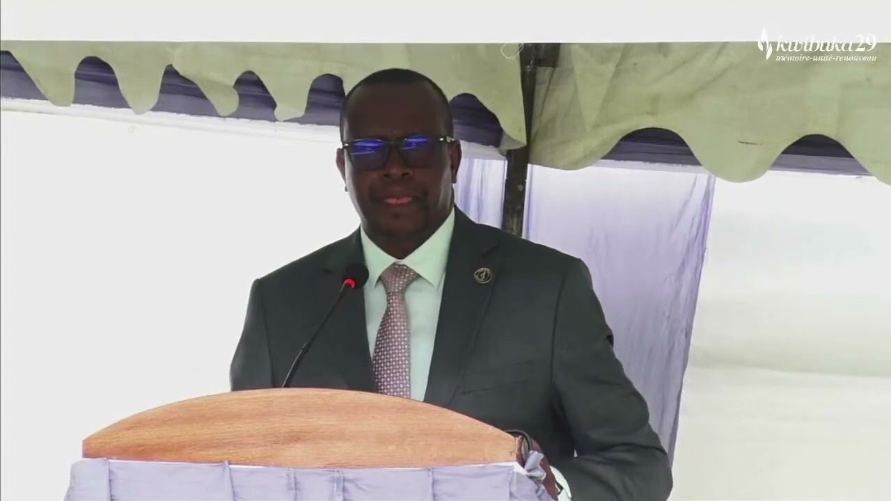 Ijambo rya Hon Min Dr Bizimana J.Damascene mu Gikorwa cyo Kwibuka ku nshuro ya 29 AKarere ka Kamonyi