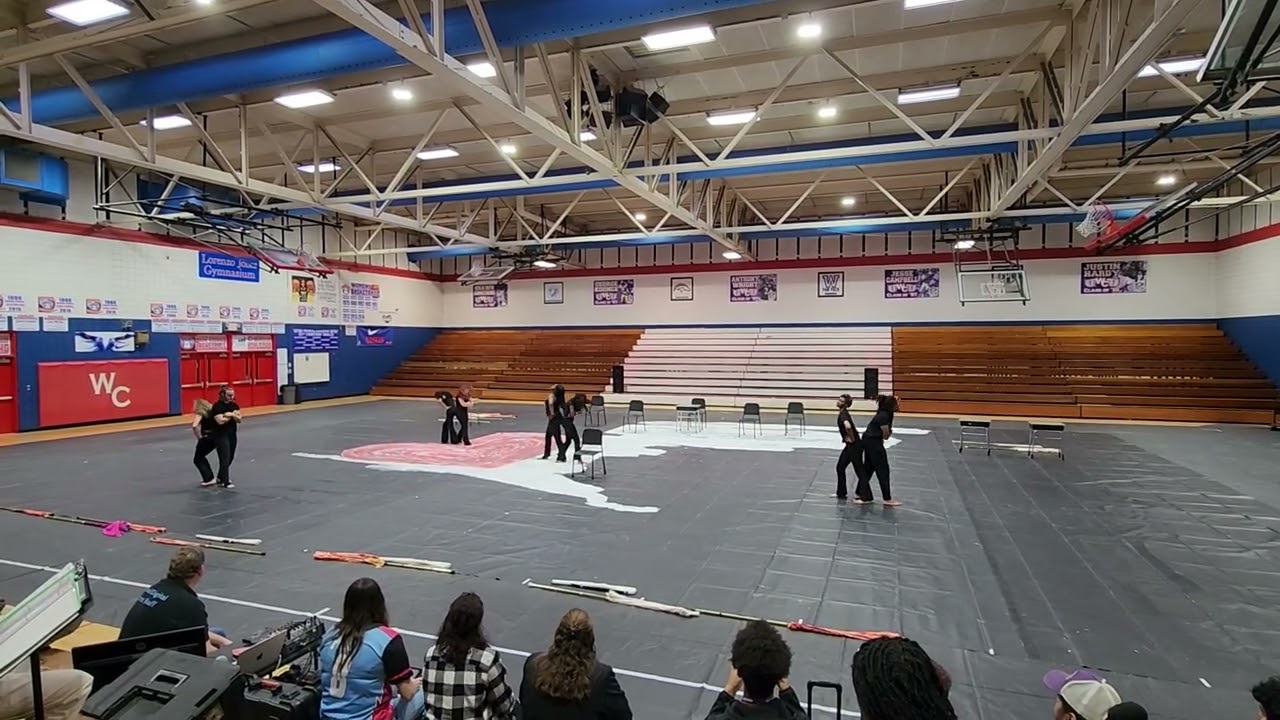 Allure 2026 West Craven 1st performance Winterguard. 14 February 2026