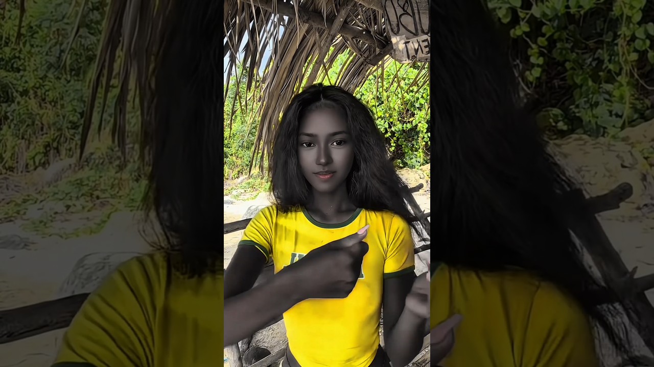 the most beautiful black girl in the world 😍 