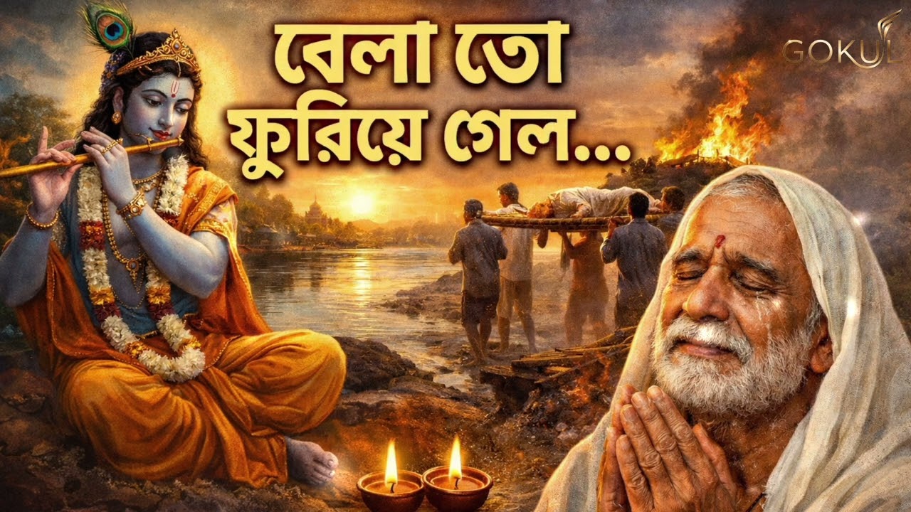 বেলা তো ফুরিয়ে গেল | মানব জনম দুই দিনেরই খেলা | Hare Krishna Mahamantra | Bengali Bhakti Song 2026
