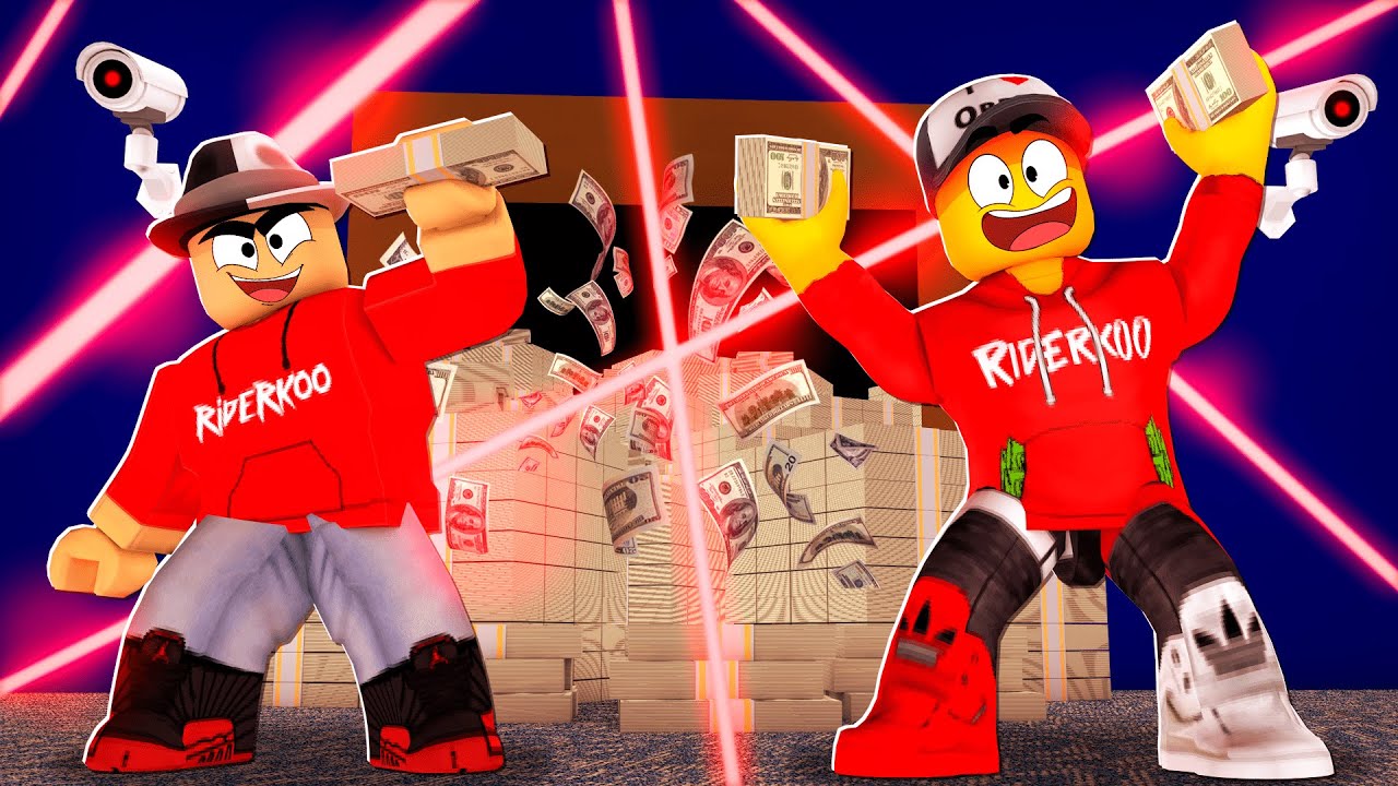 VYKRADLI JSME NEJZABEZPEČENĚJŠÍ KASÍNO V ROBLOXU... (Rob The Casino Obby)