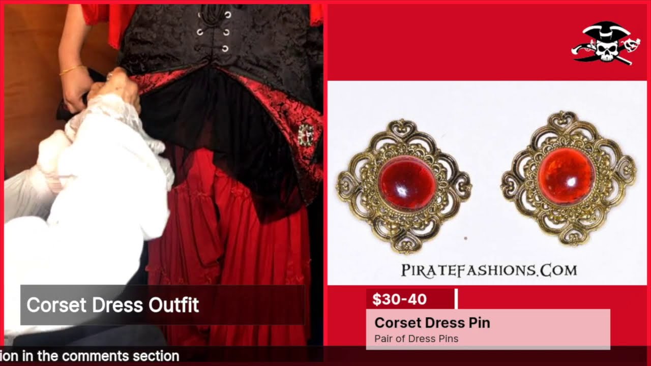 Lady Corset Dress Outfit