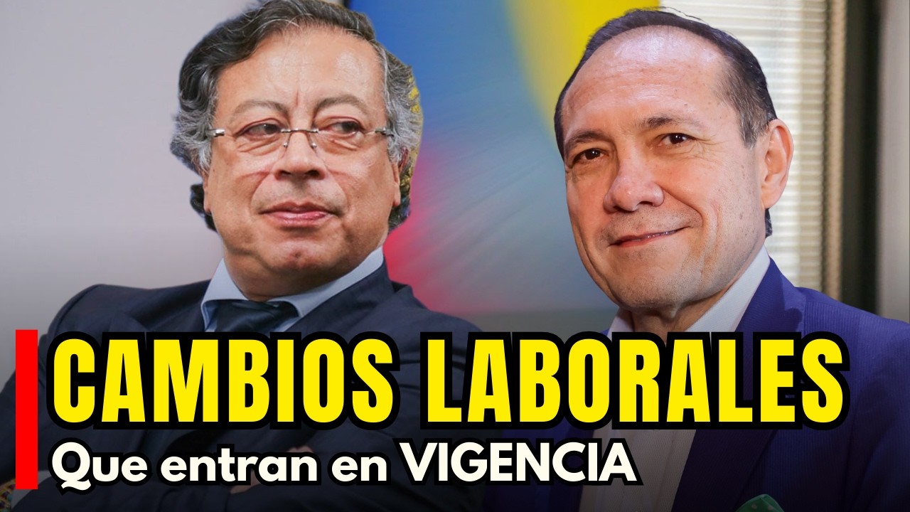 ¿Cuáles son los CAMBIOS LABORALES que anunció el Ministro de trabajo?