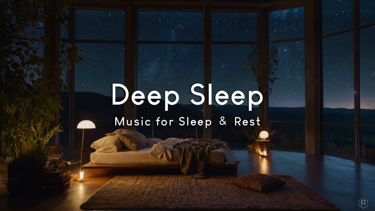睡眠音樂Sleep Music｜星空相伴的夜晚，聆聽一首輕柔的音樂，沈醉於靜謐的氛圍，酣然入睡