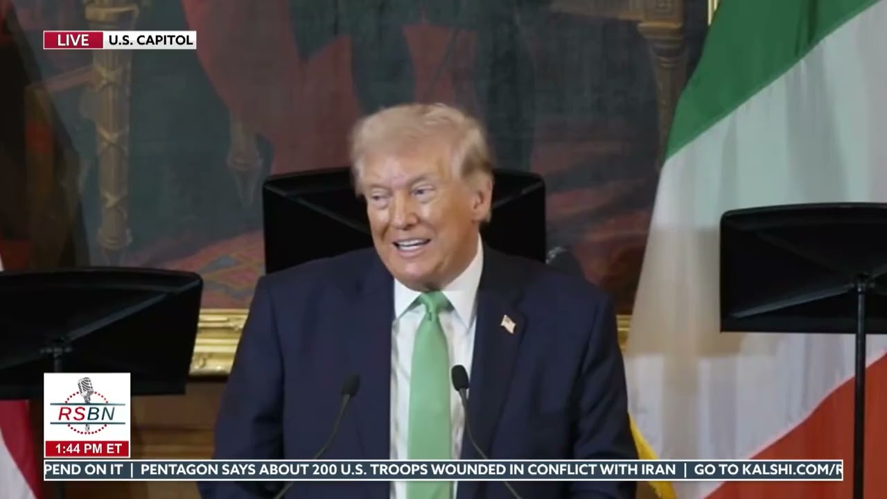 FULL SPEECH: President Trump Speaks at the Friends of Ireland Luncheon - 03/17/26