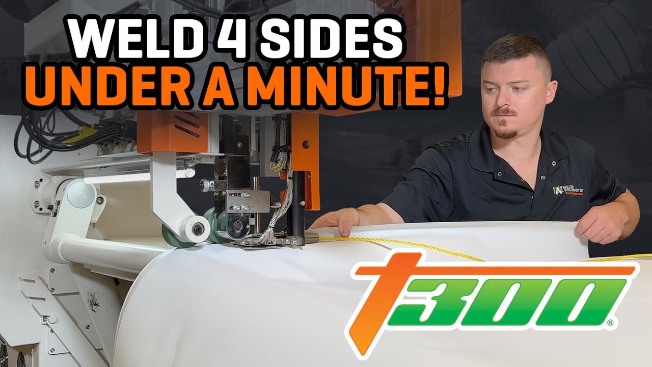 Fast & Easy Sign Finishing Machine - T300 Edge I Miller Weldmaster