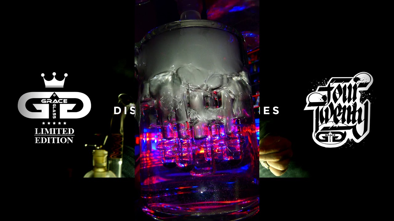 JabbaDabs - Grace Glass Limited Edition Bong
