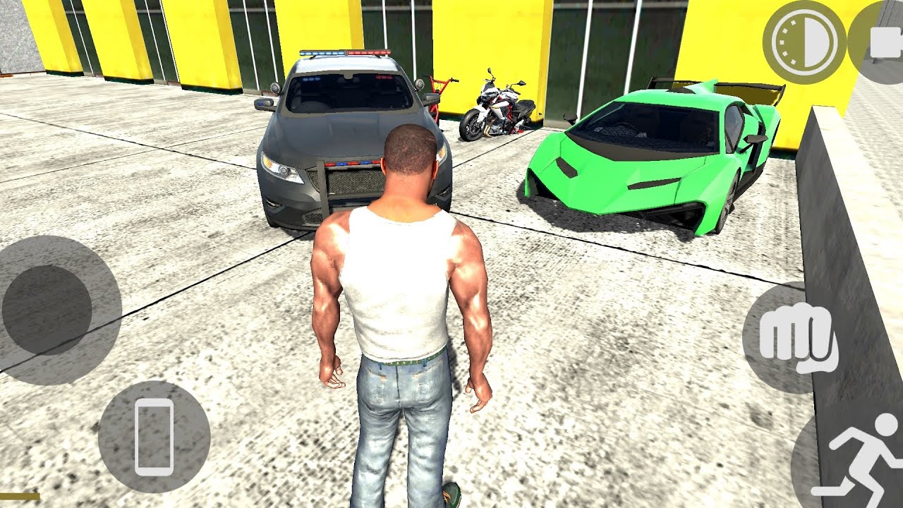 Indian bike drive 3D game glitch 