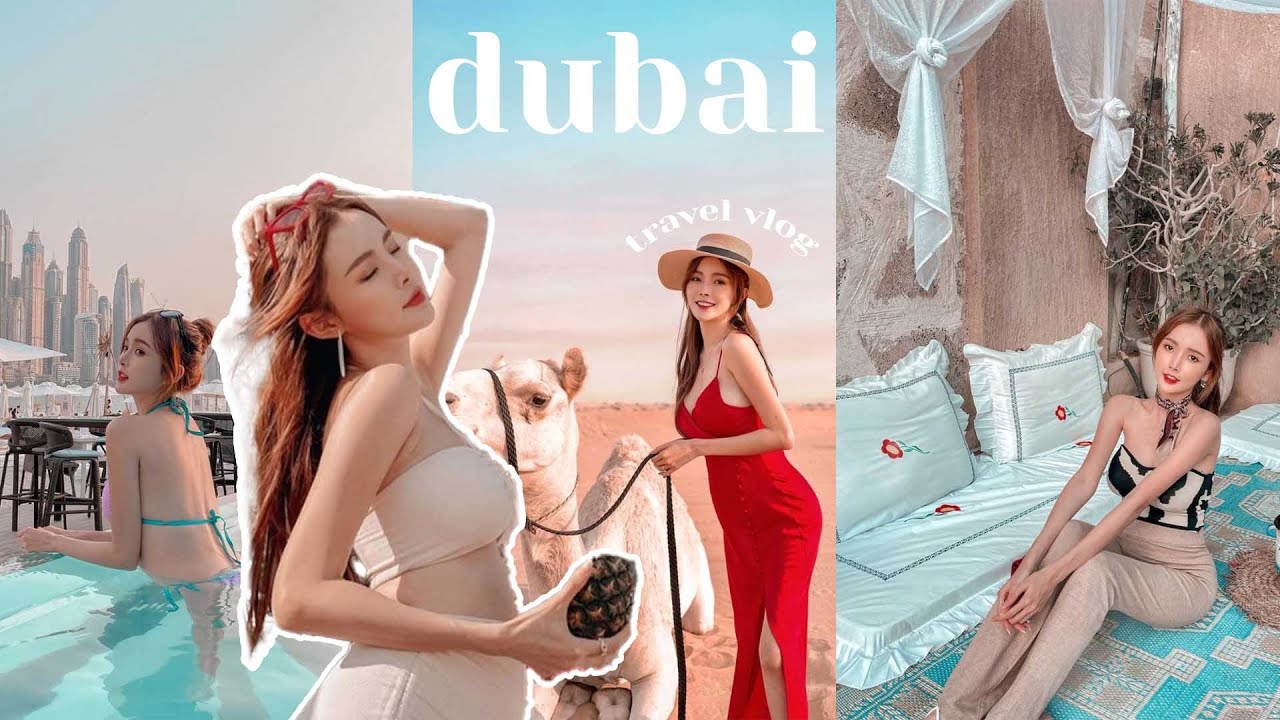 Flying Dubai during a pandemic ✿ 迪拜打卡景点, 外国租跑车体验感, 沙漠近距离接触骆驼🐪 | Dubai Vlog 2022