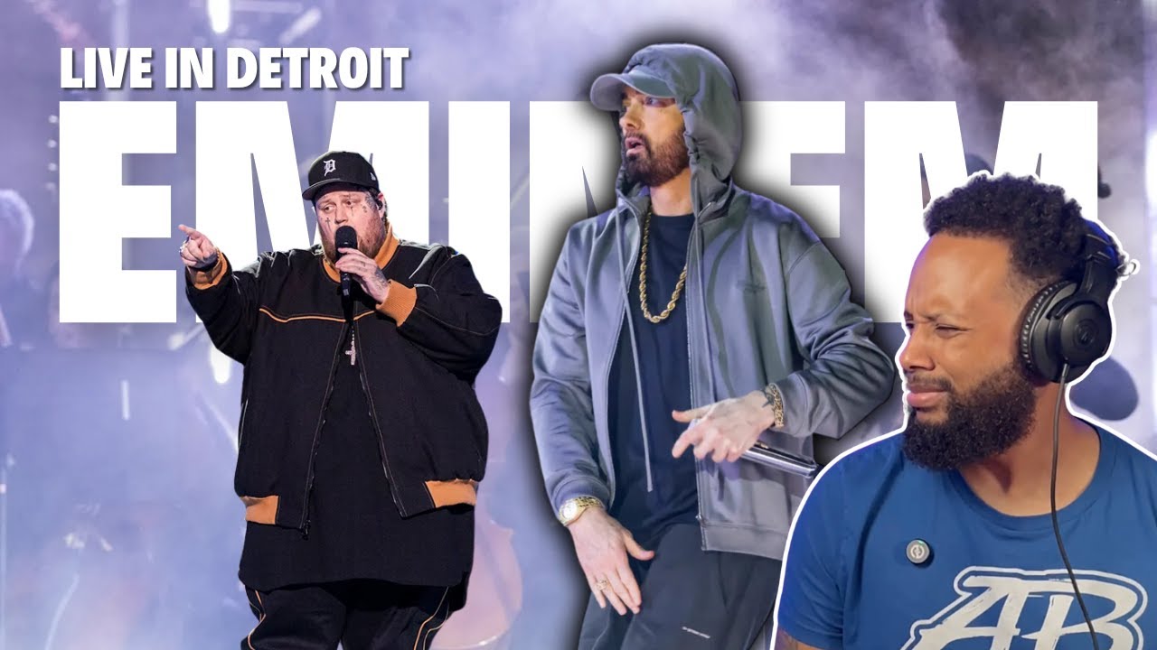 Eminem Live In Detroit (Full Performance) | REACTION