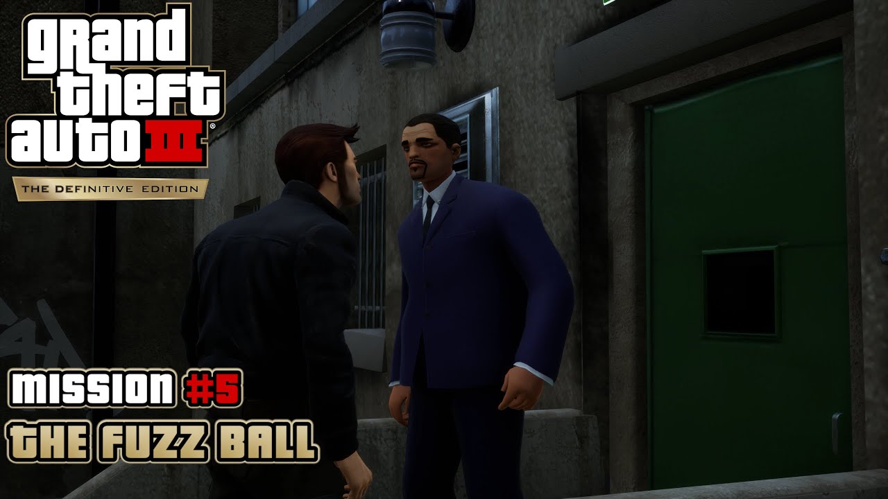 GTA 3: Definitive Edition - Mission #5 - The Fuzz Ball (PC)