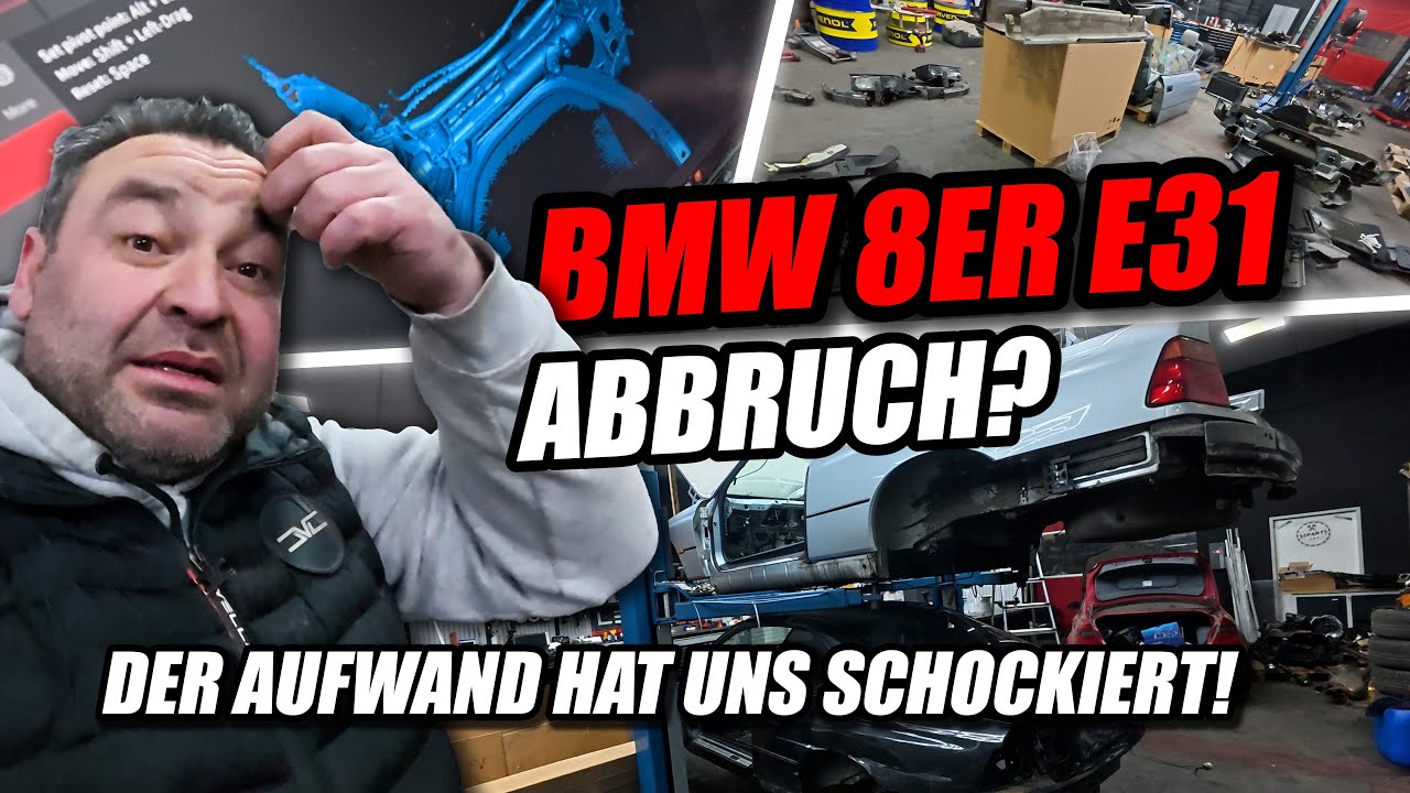 BMW 8er E31 - Abbruch? Der Aufwand hat uns schockiert!