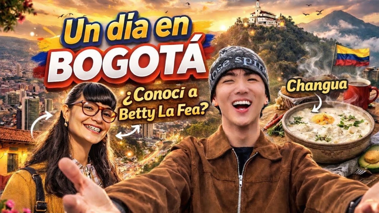Un COREANO descubriendo BOGOTÁ🇨🇴 ¿Conocí a BETTY LA FEA?
