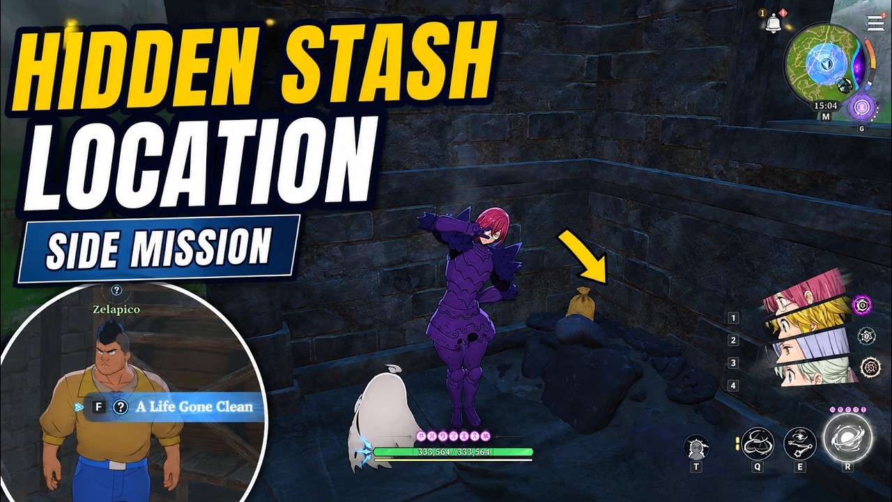 Hidden Stash Location Guide | The Seven Deadly Sins: Origin