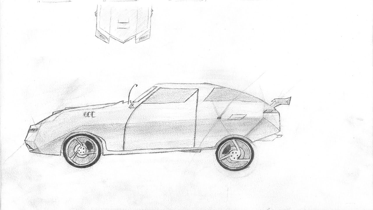 Let's Draw:  Nibroc Magnus (Car)