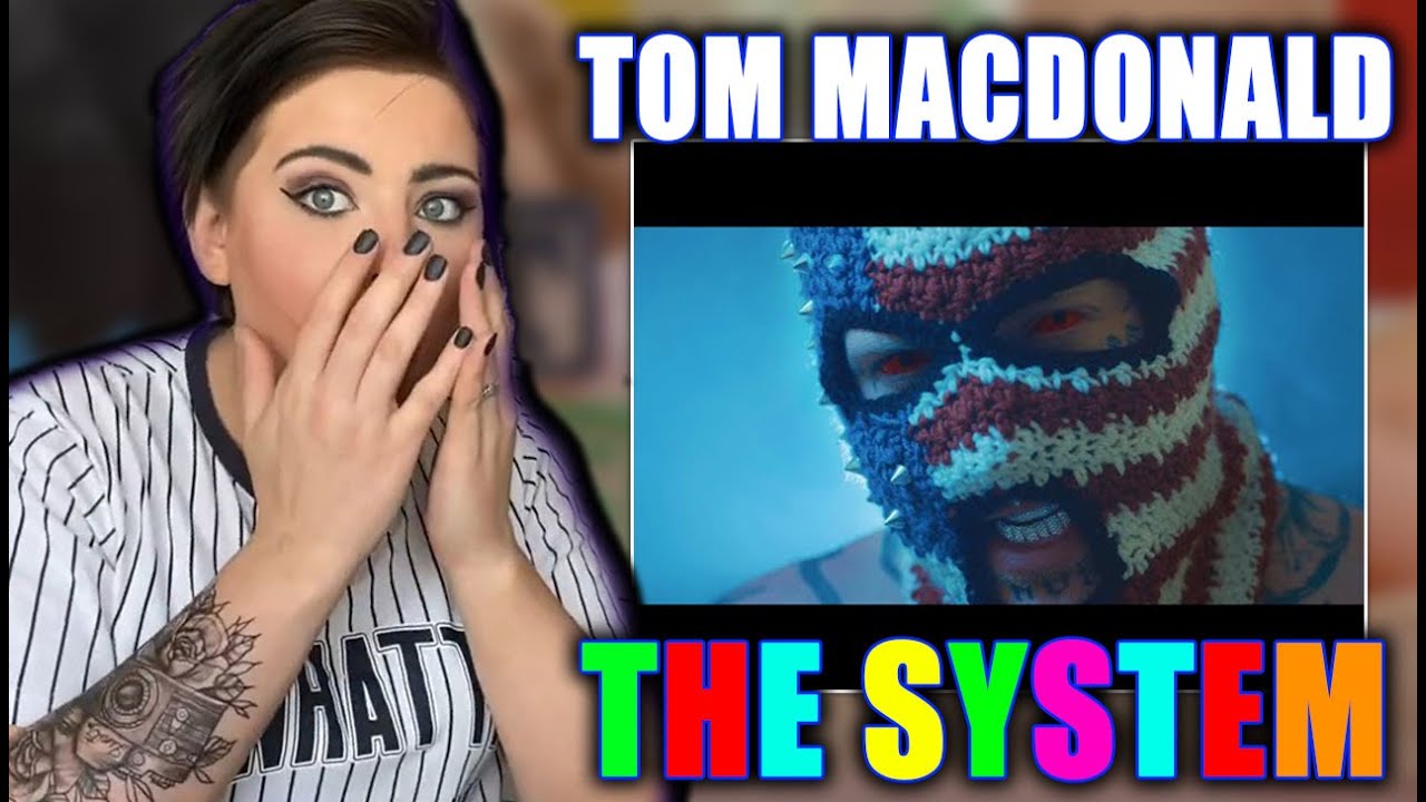 TOM IS BLOWING THE WORLD UP!! TOM MACDONALD - THE SYSTEM (REACTION)