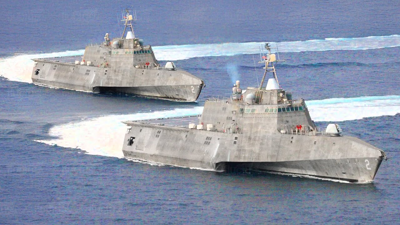 US Navy&rsquo;s Most Feared Stealth Ships in Action Patrolling the Seas