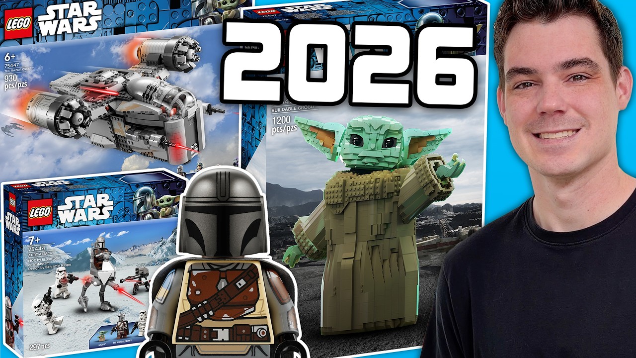 7 НОВЫХ НАБОРОВ LEGO Star Wars «МАНДАЛОРЕЦ» (ФИЛЬМ 2026) — СЛУХИ! (Razor Crest, Grogu, AT-RT и др...