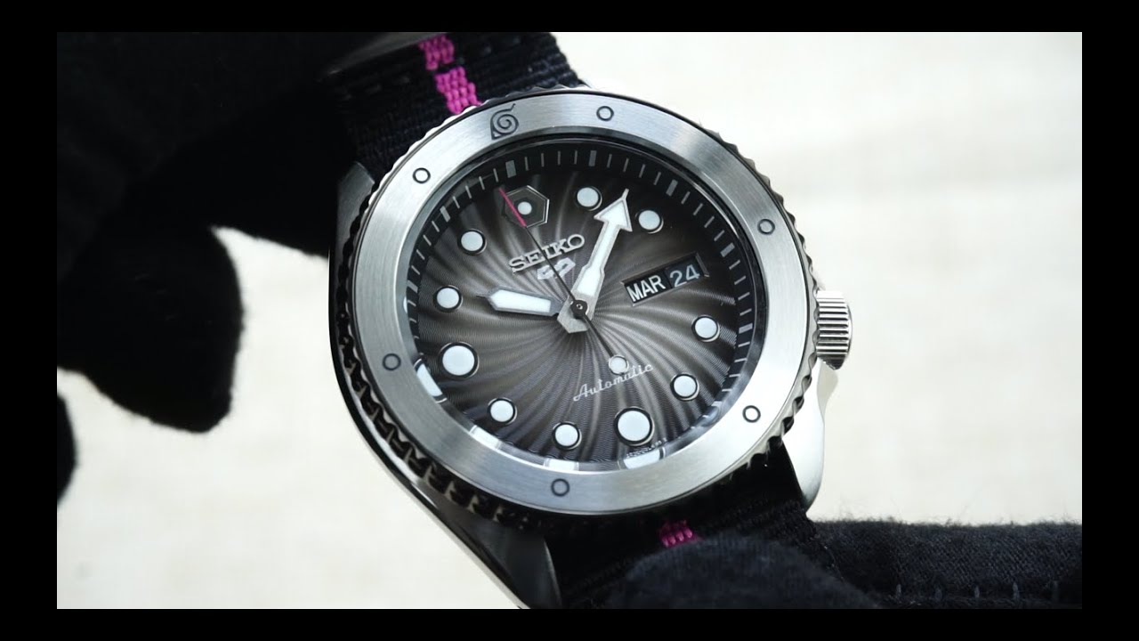 SEIKO 5 SPORTS NARUTO & BORUTO SRPF65K1