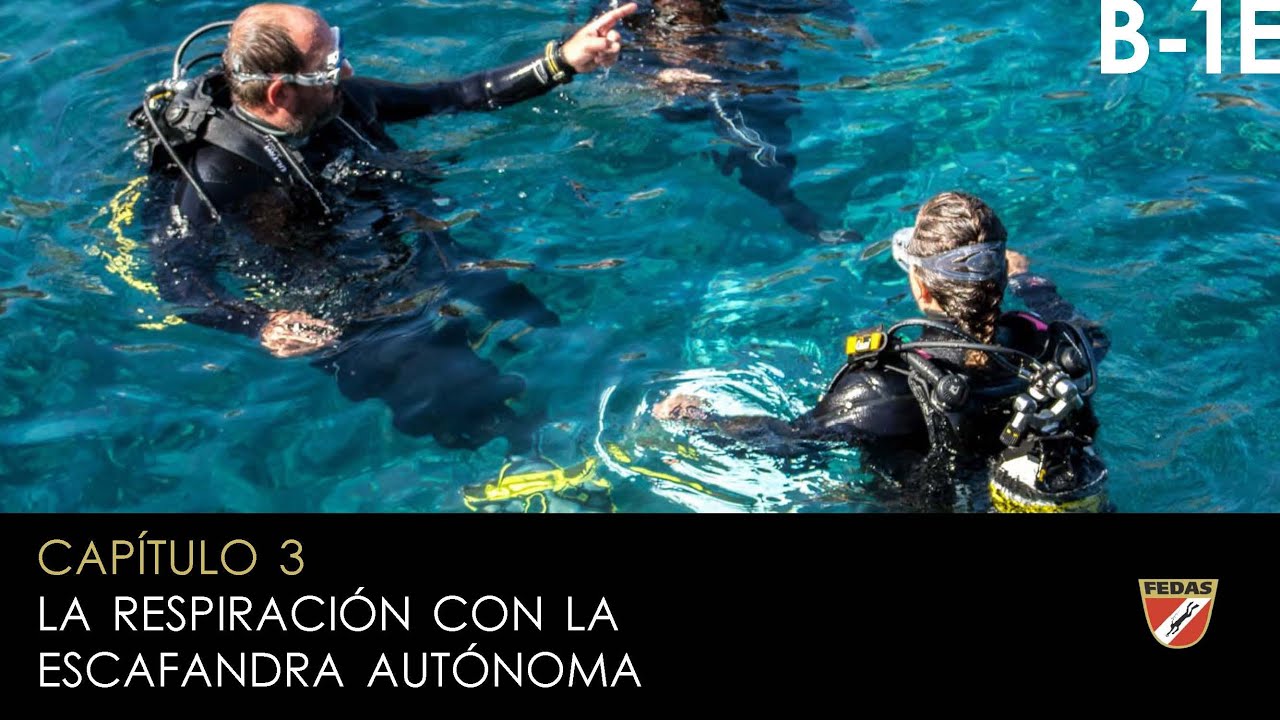 Buceador 1 estrella (FEDAS): 3. LA RESPIRACIÓN CON LA ESCAFANDRA AUTÓNOMA