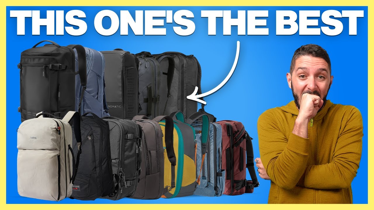 12 PERFECT Carry On Backpacks (for World Travel 🌍)