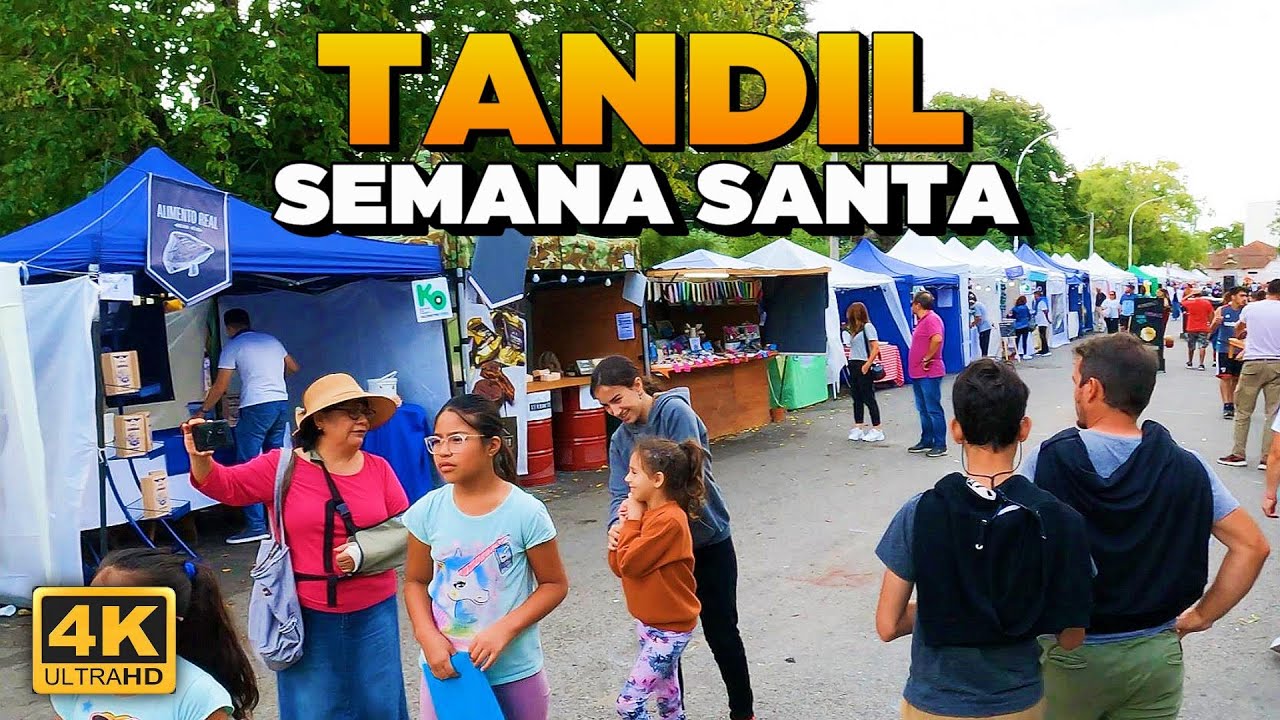 TANDIL en SEMANA SANTA 2024🔸ARGENTINA 4K 🇦🇷