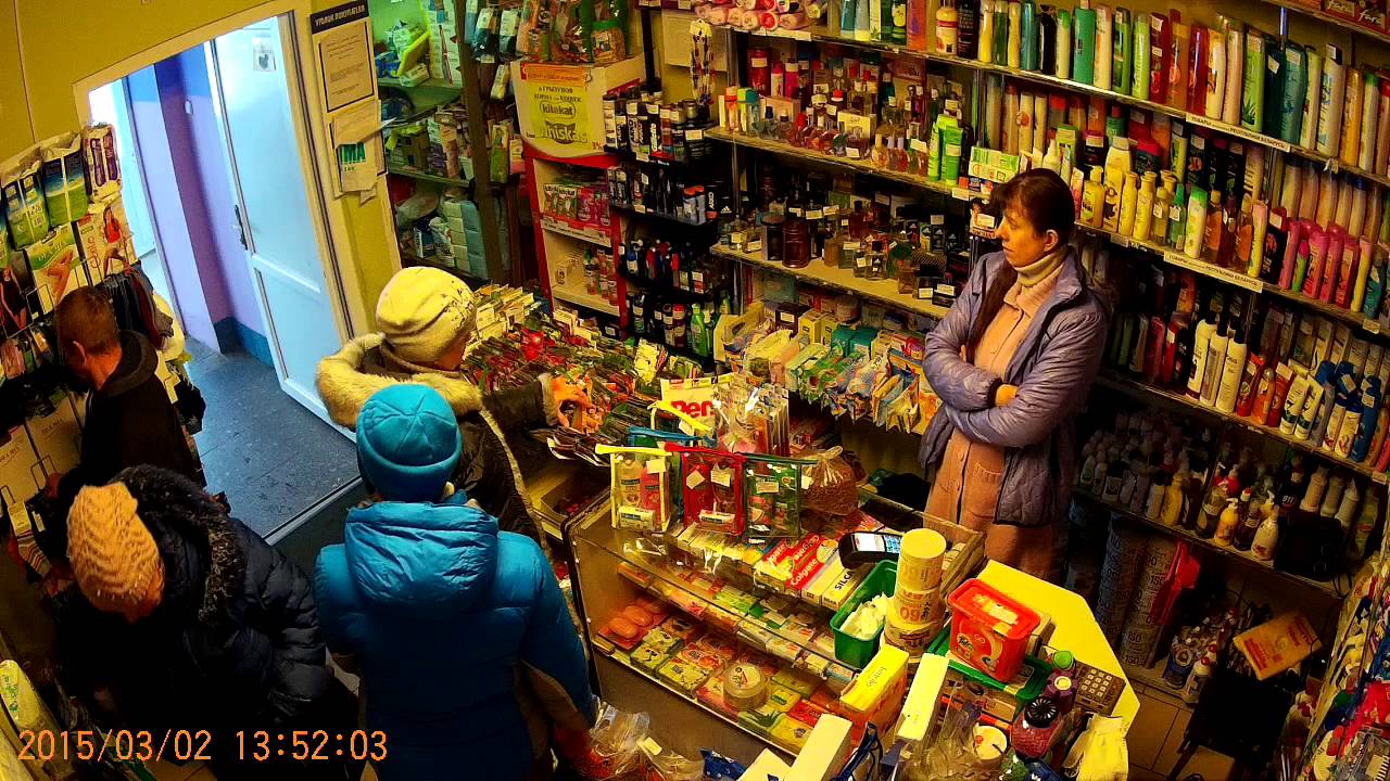 Попытка кражи в магазине. Кричев