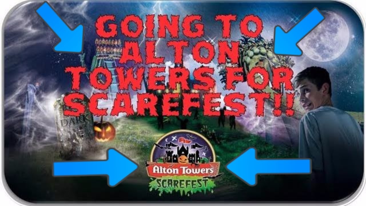 (OLD VIDEO) GOING TO ALTON TOWERS - SCAREFEST | 14th October 2017
