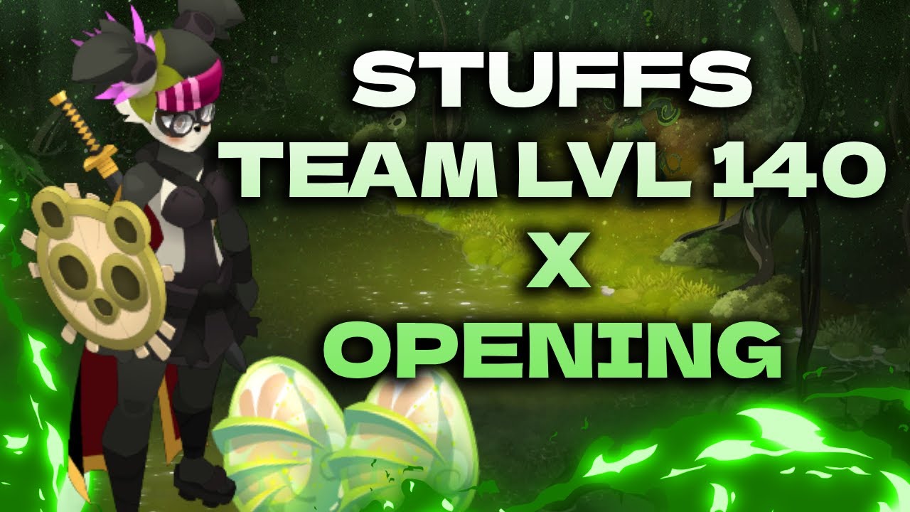 TEAM DE 8 NO HDV | STUFFS OPTIMISES LVL 140 & OPENING KALIPTUS