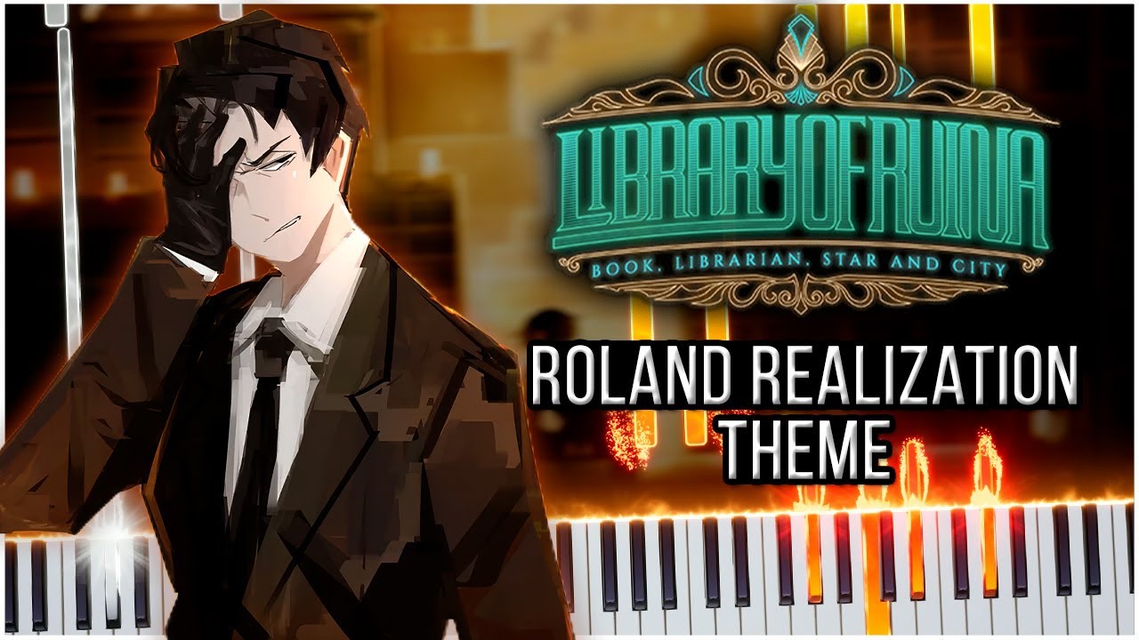 Roland Realization Theme 1-2-3 (Library of Ruina) 【 PIANO TUTORIAL + VIOLINS 】