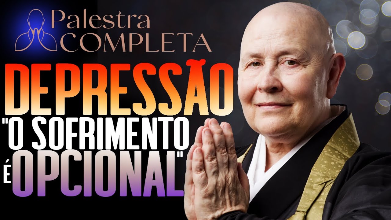 😢🌧️ Depressão existe, mas o sofrimento é opcional! - Palestra Completa - (Parte 1/3)