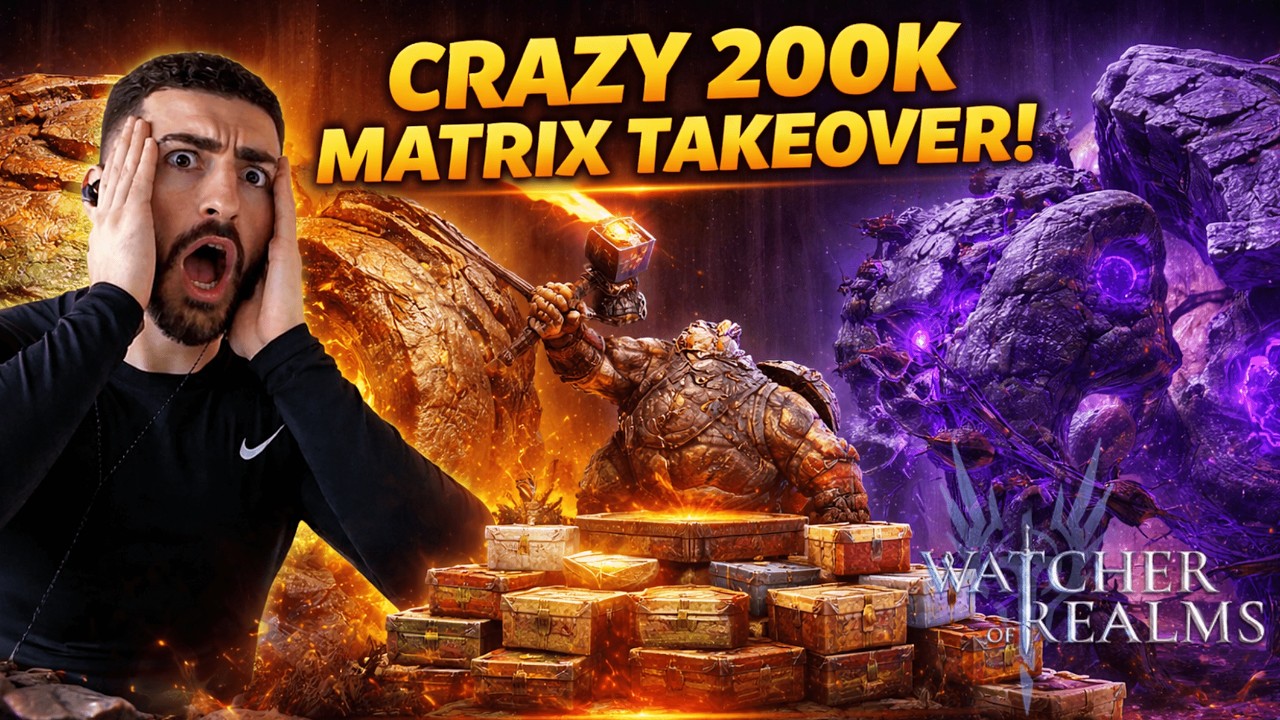 MOST INSANE 200K Matrix Takeover For My Viewer | Over 120k Forging Session!! | Watcher of Realms