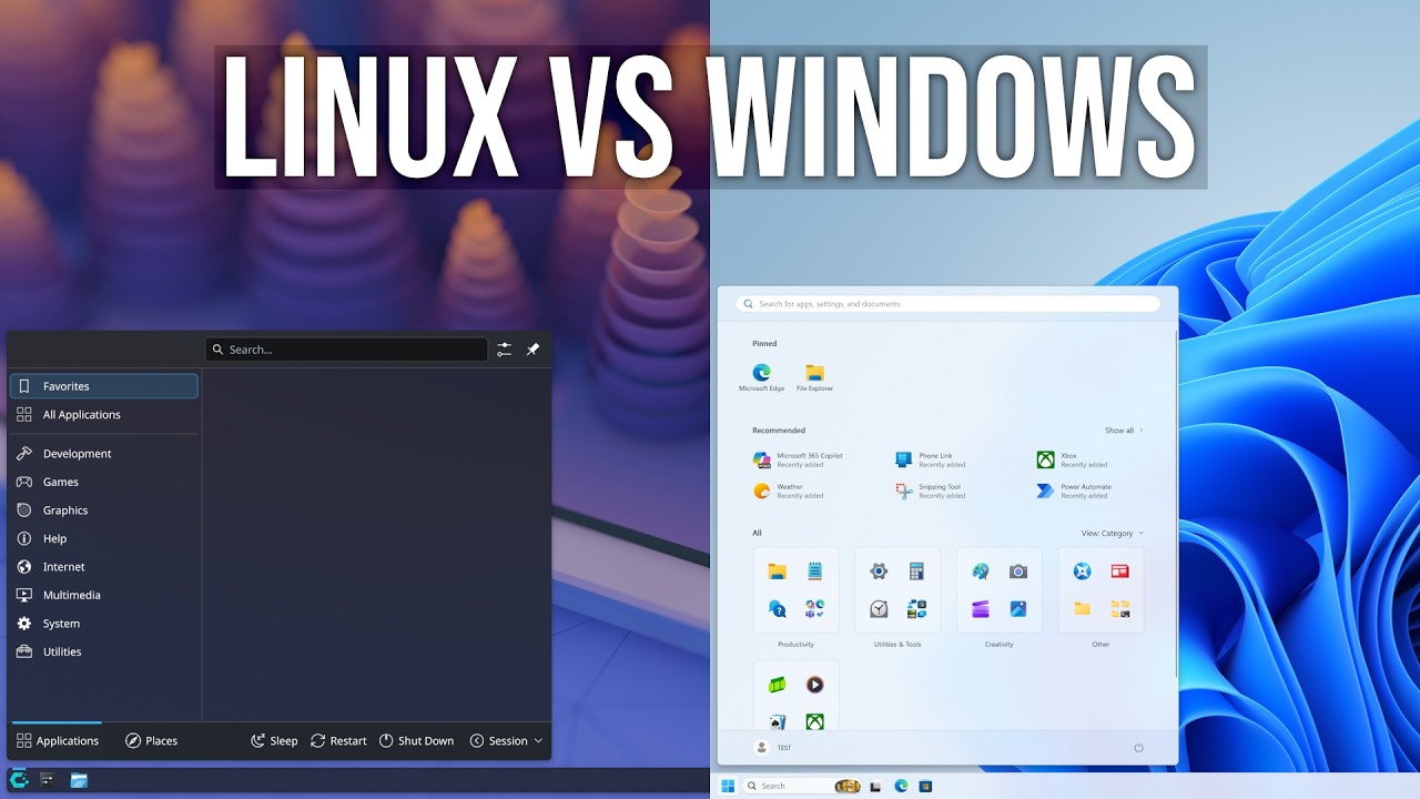 Linux против Windows