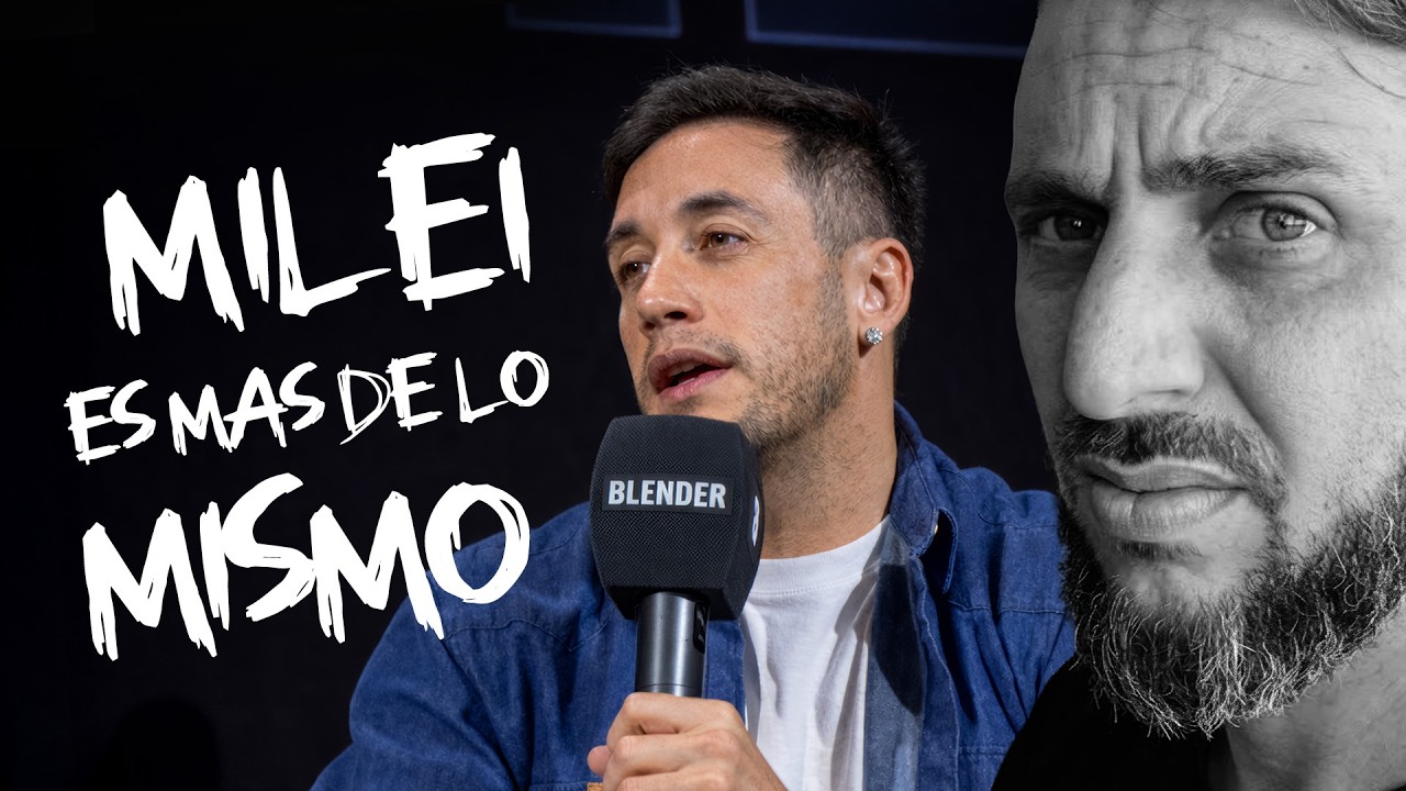 Momo carga contra Milei y Adorni