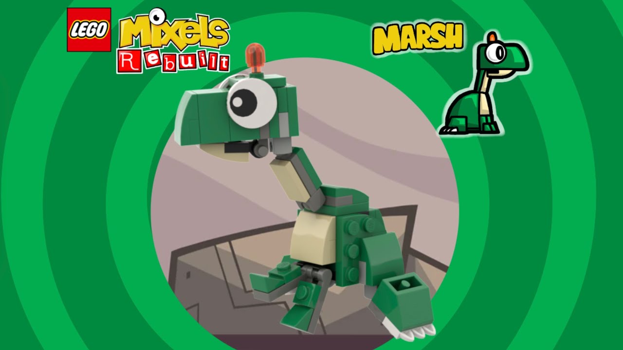 Mixels Rebuilt (series 1) instructions | Marsh