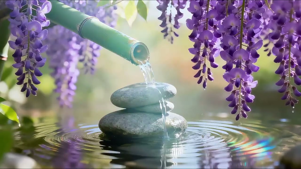 Relaxing Water Sounds & Music 🌊 Relieve Stress, Calm Anxiety, Heal Mind & Body for Deep Sleep