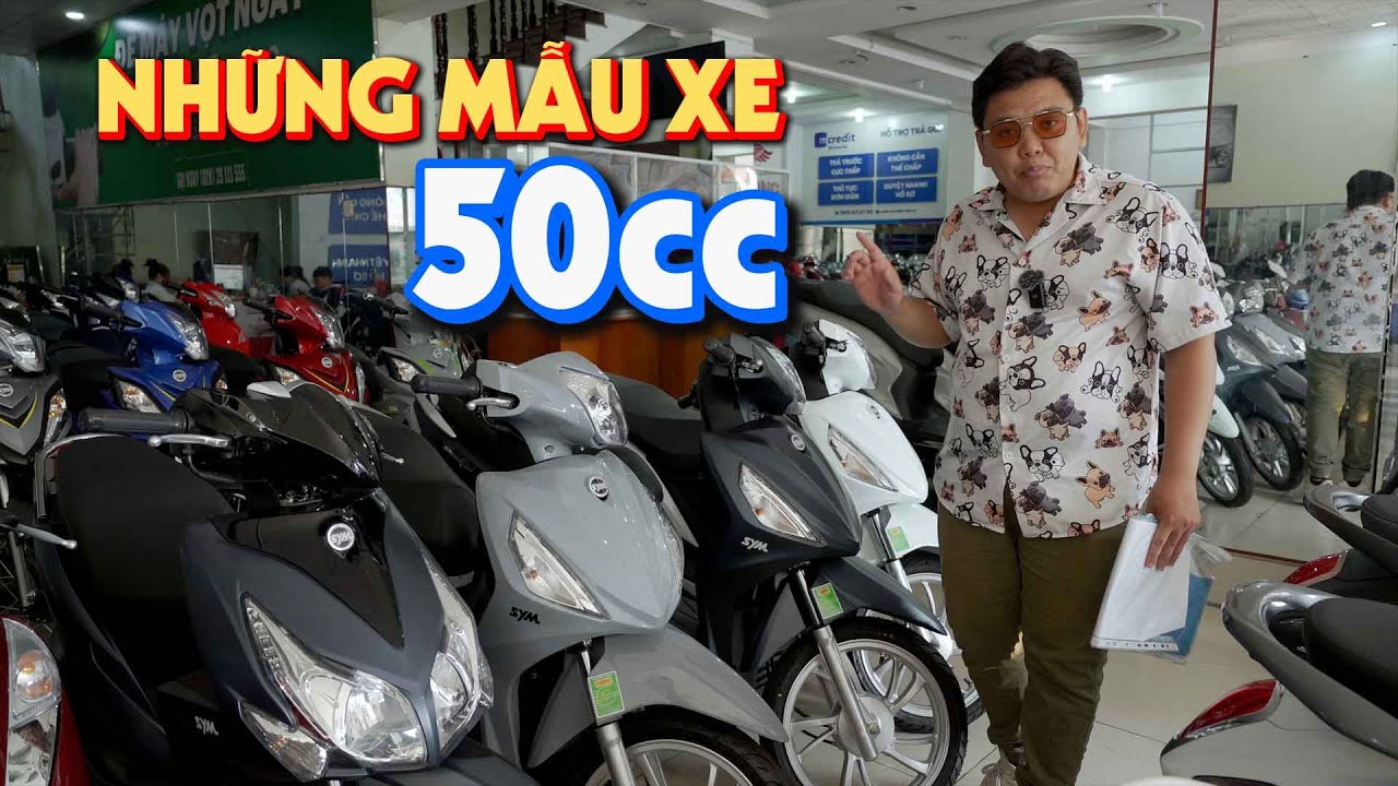 Báo giá những mẫu xe 50cc không cần bằng lái dành cho học sinh